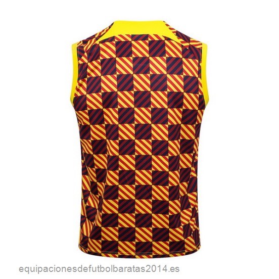 Nuevo Entrenamiento Sin Mangas Barcelona 23/24 Naranja Baratas